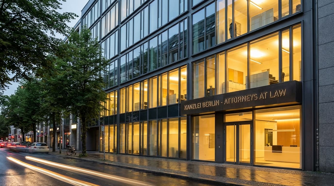 Weber & Partners law firm office building in Berlin
